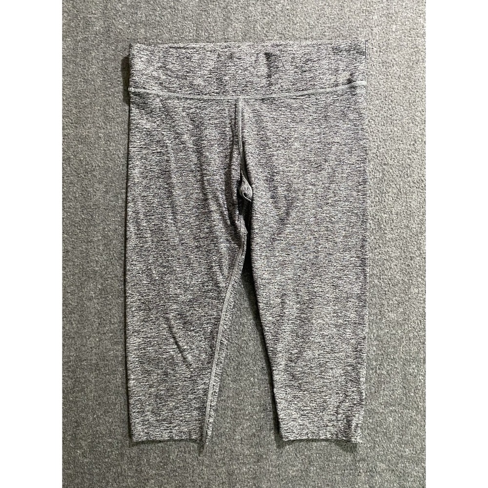 Pink Victoria Secret Ultimate Capri Leggings Womens Heather Gray Size L